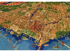 Liberty Puzzles An Illustrated Map of Chicago* Puzzles