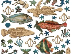 Liberty Puzzles Beautiful Fishes of the Deep* Puzzles