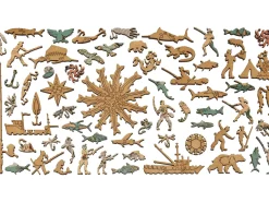 Liberty Puzzles Big Game Fish Map* Puzzles