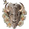 Liberty Puzzles Bison and Sunflowers* Puzzles