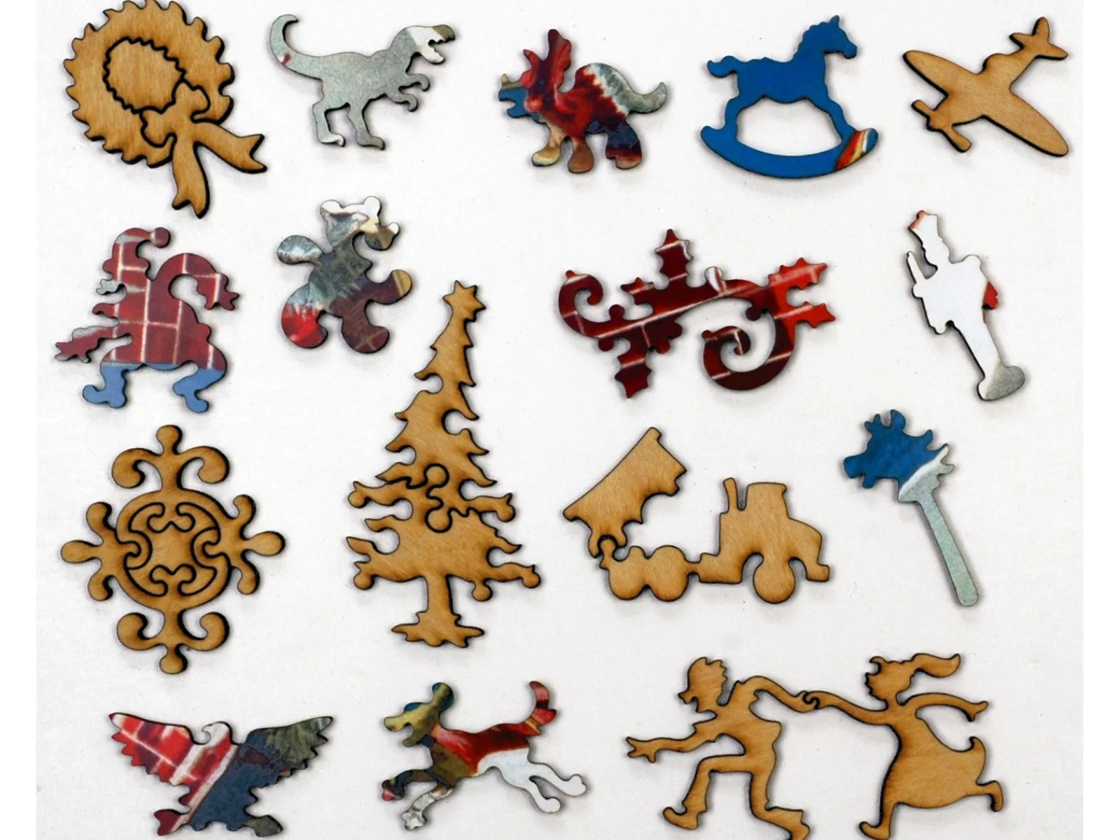 Liberty Puzzles Chimney Santa* Puzzles