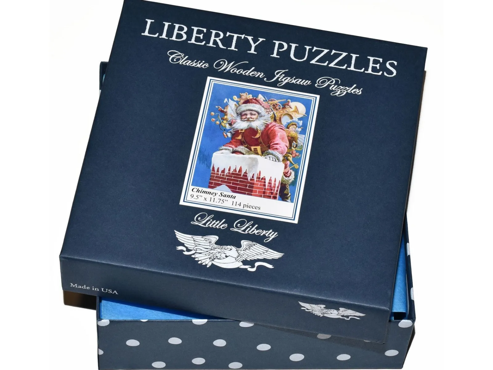 Liberty Puzzles Chimney Santa* Puzzles