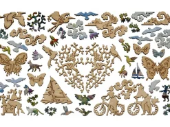 Liberty Puzzles Coastal Landscape with Blooming Lilac Bush* Puzzles