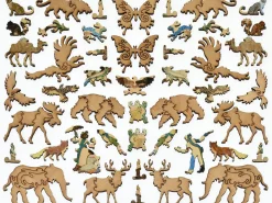 Liberty Puzzles Cutout of Animals* Puzzles