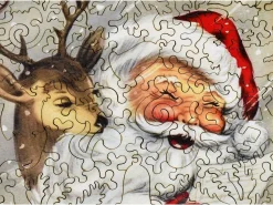 Liberty Puzzles Deerful Santa* Puzzles