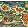 Liberty Puzzles Dole Map of the Hawaiian Islands* Puzzles