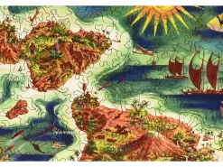 Liberty Puzzles Dole Map of the Hawaiian Islands* Puzzles