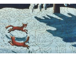 Liberty Puzzles Foxes in the Moonlight* Puzzles