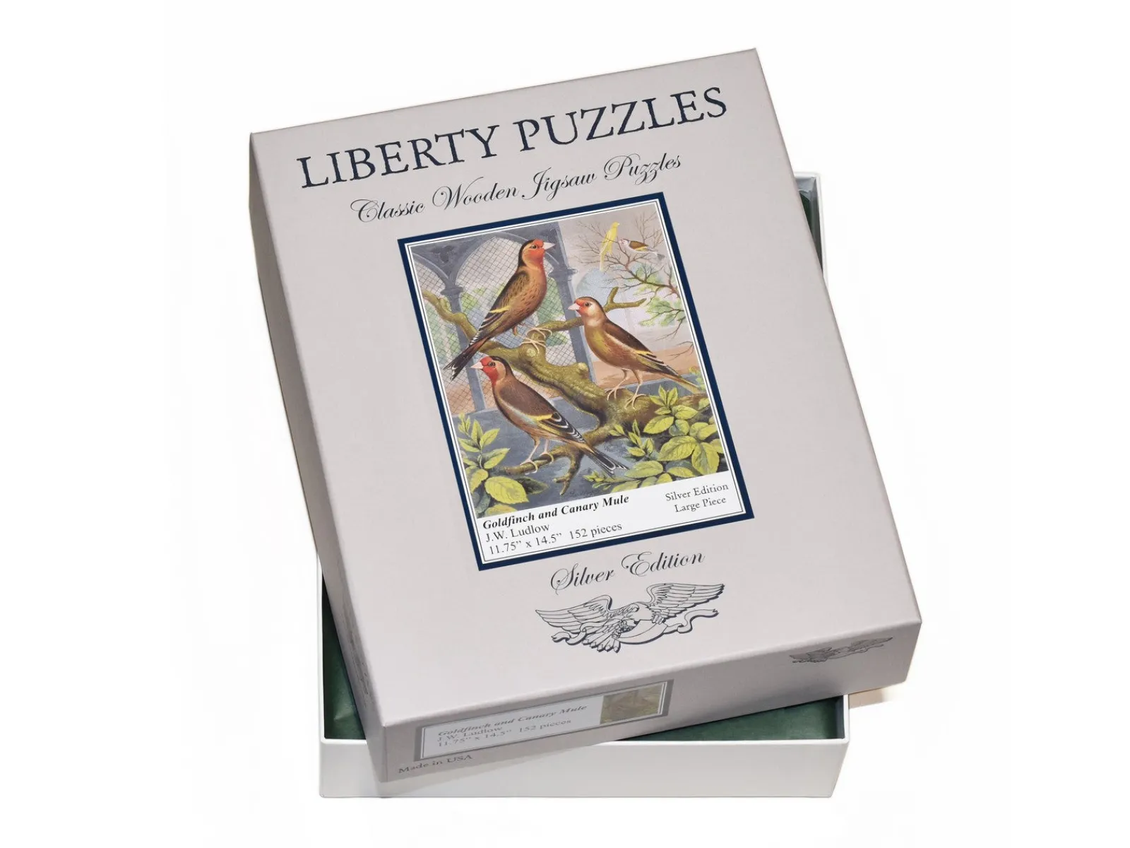 Liberty Puzzles Goldfinch and Canary Mule (Large Piece)* Puzzles