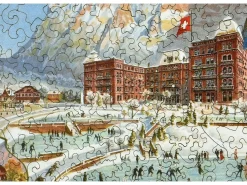 Liberty Puzzles Grindelwald Winter Sport* Puzzles