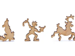 Liberty Puzzles Joyful Yellow Santa* Puzzles