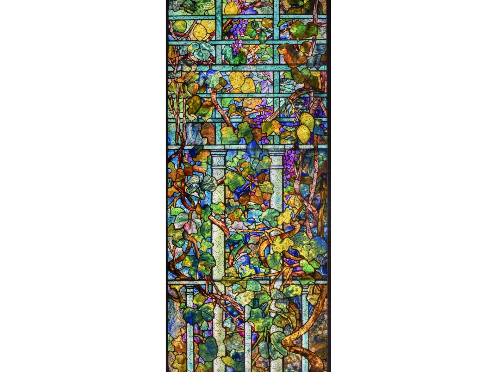 Liberty Puzzles Lemon Tree and Grape Vine with Trellis Window* Puzzles