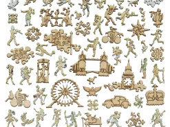 Liberty Puzzles London Xplorer Map* Puzzles