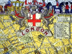 Liberty Puzzles Map of London* Puzzles