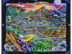 Liberty Puzzles Map of "Old Town" Boulder, Colorado* Puzzles