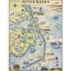 Liberty Puzzles Outer Banks of North Carolina Xplorer Map* Puzzles