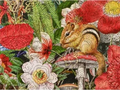 Liberty Puzzles Owl - Woodland Flower* Puzzles