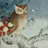 Liberty Puzzles Owl and Cherry Branch* Puzzles