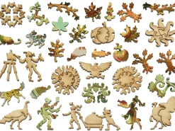 Liberty Puzzles Peace and Plenty Thanksgiving* Puzzles