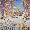Liberty Puzzles Red Sleigh, House, Winter 1919* Puzzles