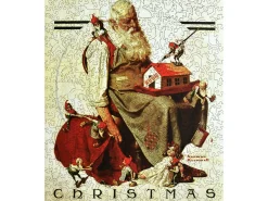 Liberty Puzzles Rockwell Santa* Puzzles
