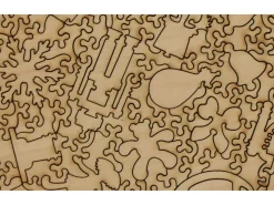 Liberty Puzzles Santa's Toboggan Ride* Puzzles