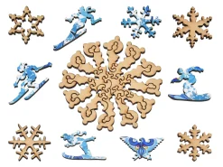 Liberty Puzzles Snowflake* Puzzles