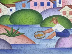 Liberty Puzzles The Fisherman or, Exotic Landscape* Puzzles