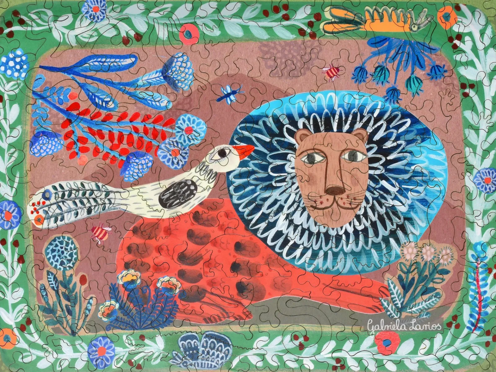 Liberty Puzzles The Lion and Bird* Puzzles