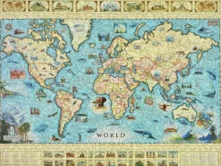Liberty Puzzles The World Map* Puzzles