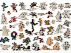 Liberty Puzzles Tobogganing in the Snow* Puzzles