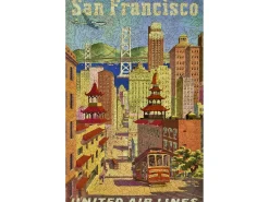 Liberty Puzzles United Airlines San Francisco* Puzzles