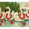 Liberty Puzzles Valentine Swans* Puzzles