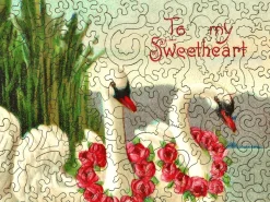 Liberty Puzzles Valentine Swans* Puzzles