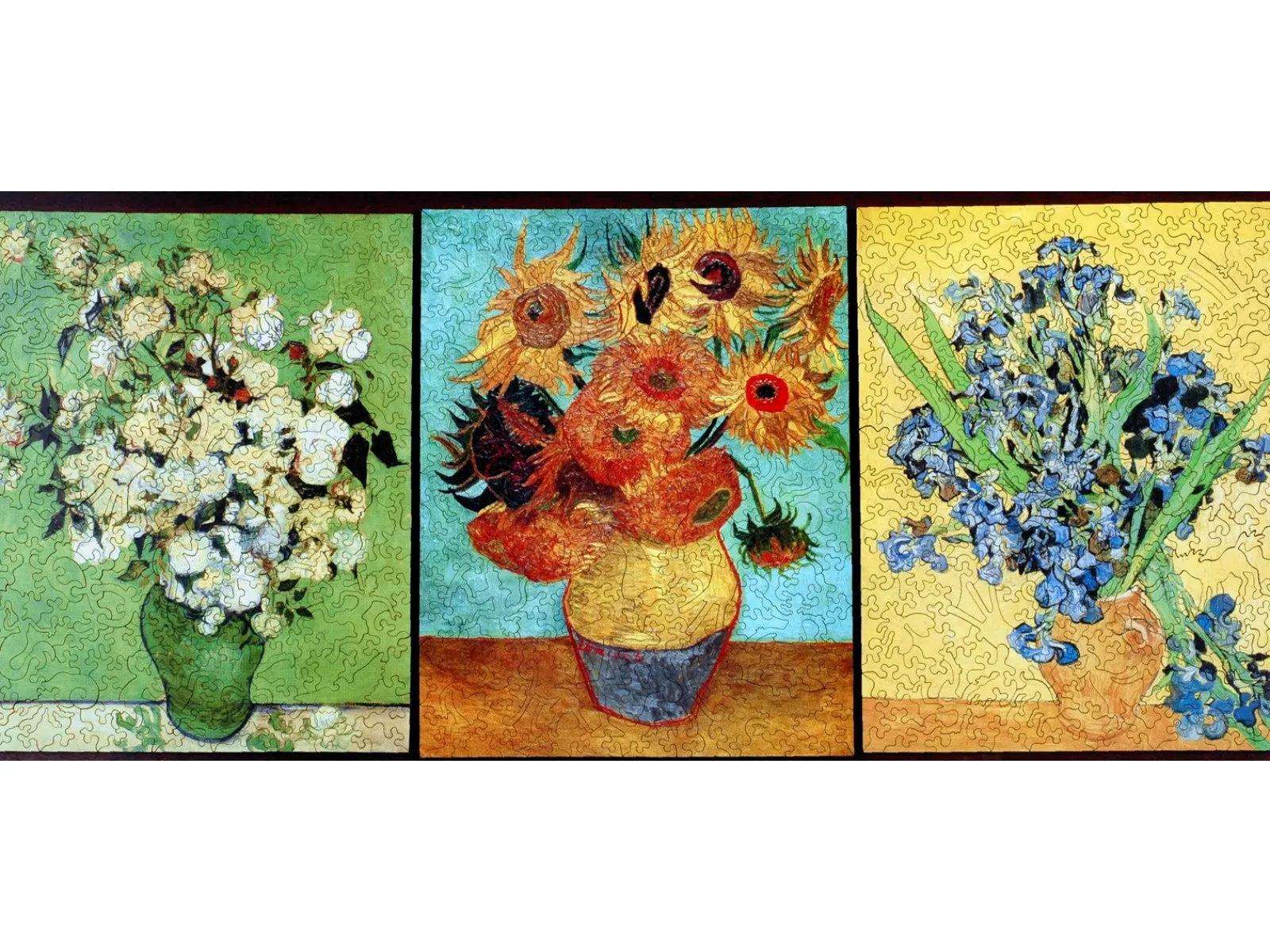 Liberty Puzzles Van Gogh Flower Trio* Puzzles