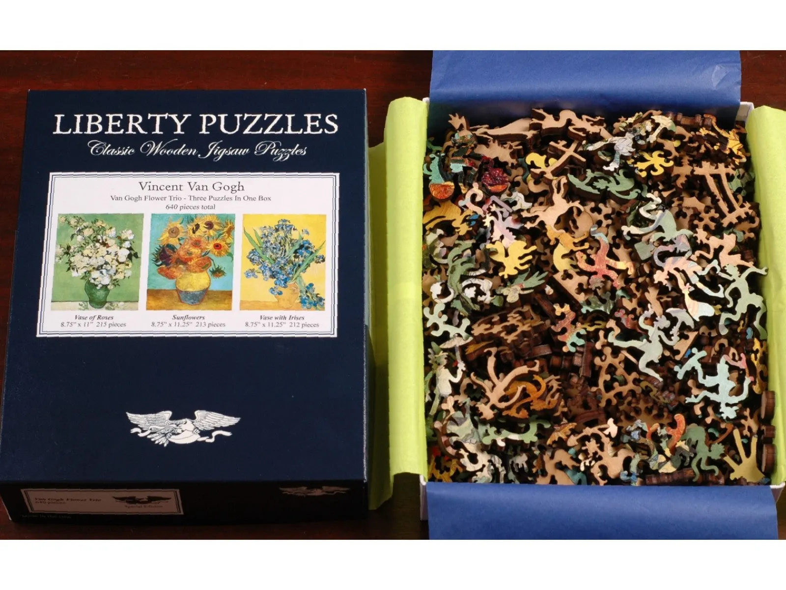 Liberty Puzzles Van Gogh Flower Trio* Puzzles