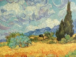 Liberty Puzzles Wheat Field with Cypresses* Puzzles